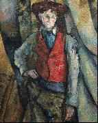 Paul Cezanne Boy in a Red Waistcoat china oil painting artist